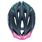 Casco de Bicicleta Rideland X-Trac MTB imán Negro Turqueza Rosa