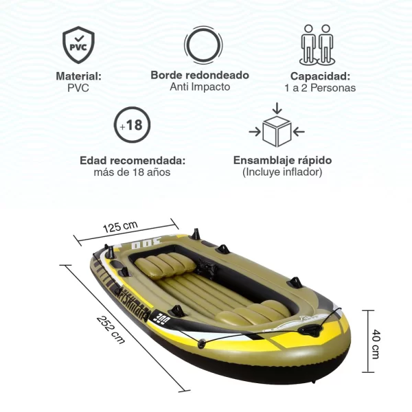 Bote inflable Safari Fishman 300