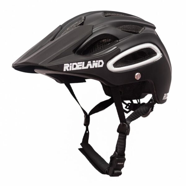 Casco de Bicicleta RIDELAND All-track MTB imán Negro