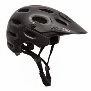 Casco de Bicicleta RIDELAND cross MTB imán Negro