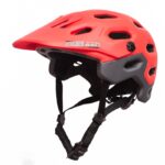 Casco de Bicicleta RIDELAND cross MTB imán Rojo