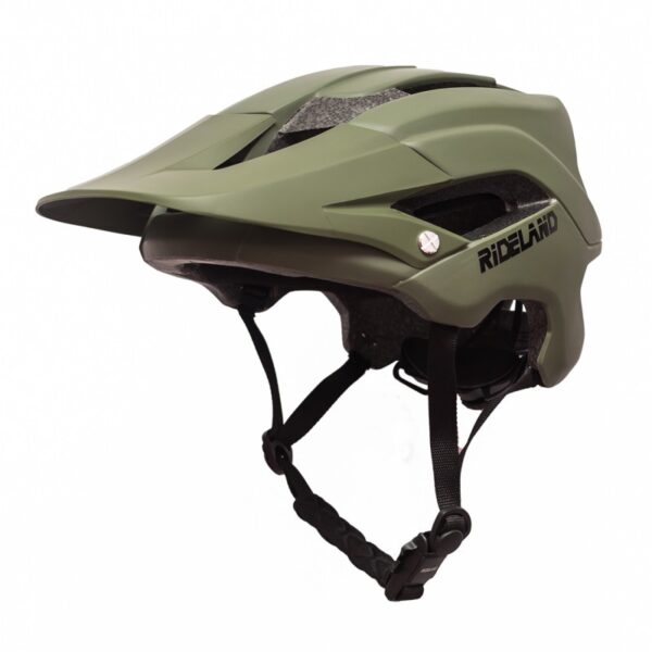 Casco de Bicicleta RIDELAND Terra MTB imán Verde