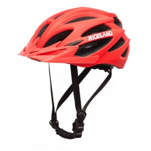 Casco de Bicicleta RIDELAND X-Trac MTB imán Rojo